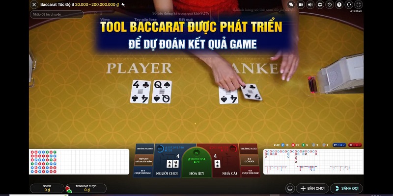 Tăng tỷ lệ thắng cho người chơi baccarat  