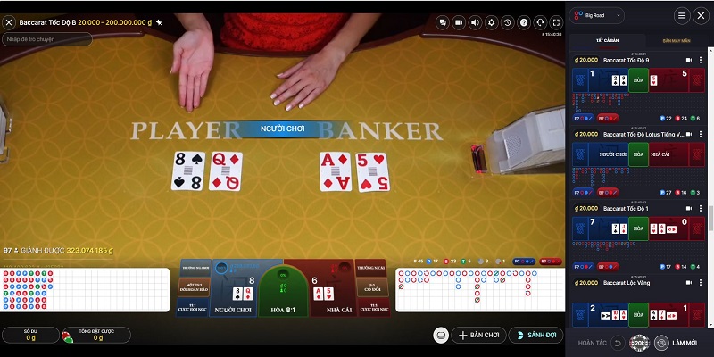 Tool Baccarat 4.0 đưa ra kết quả gần chính xác nhất