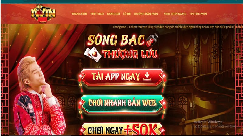 Cách tham gia Baccarat trực tuyến tại nhà cái Iwin đơn giản nhất